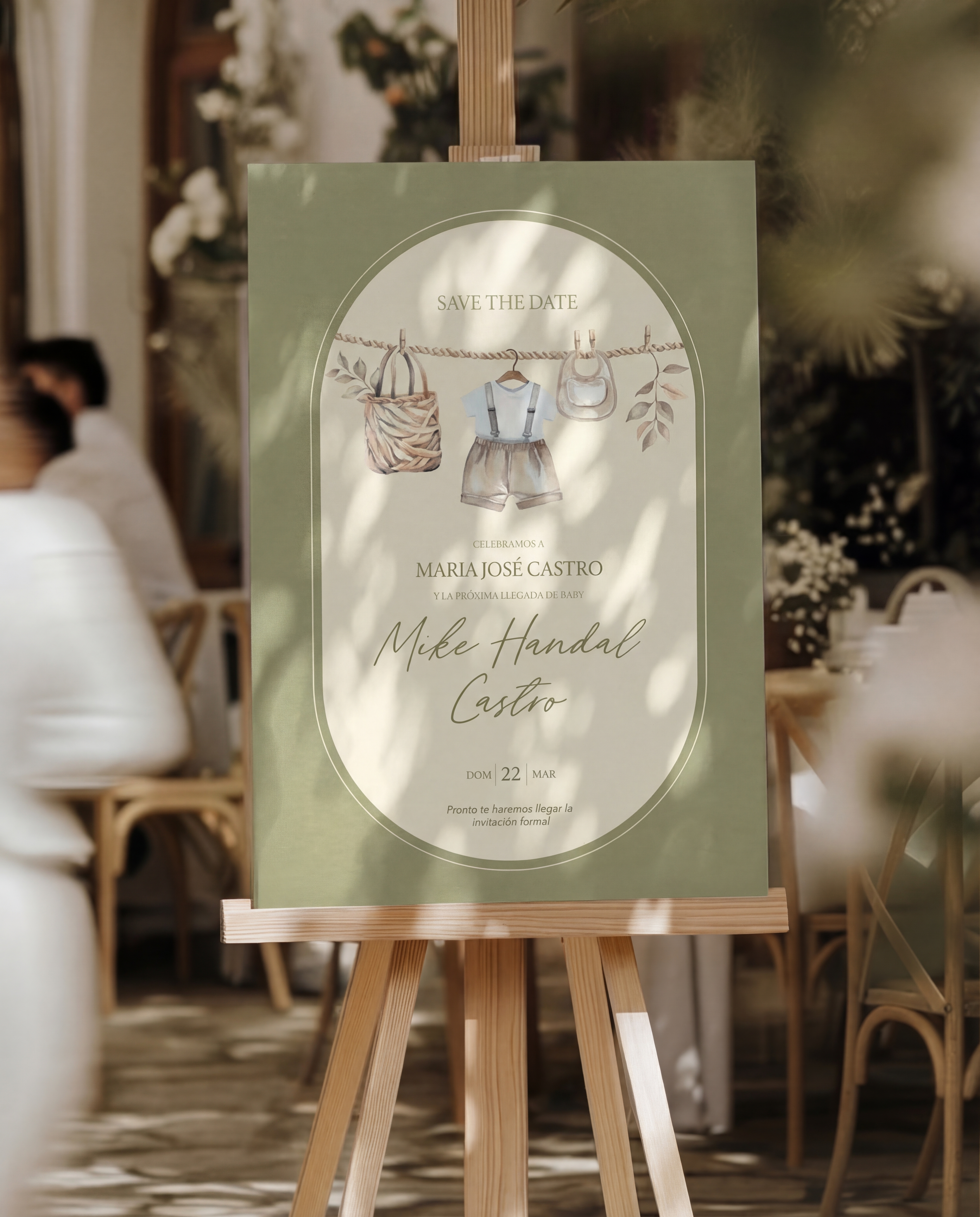 Invitación para Baby Shower