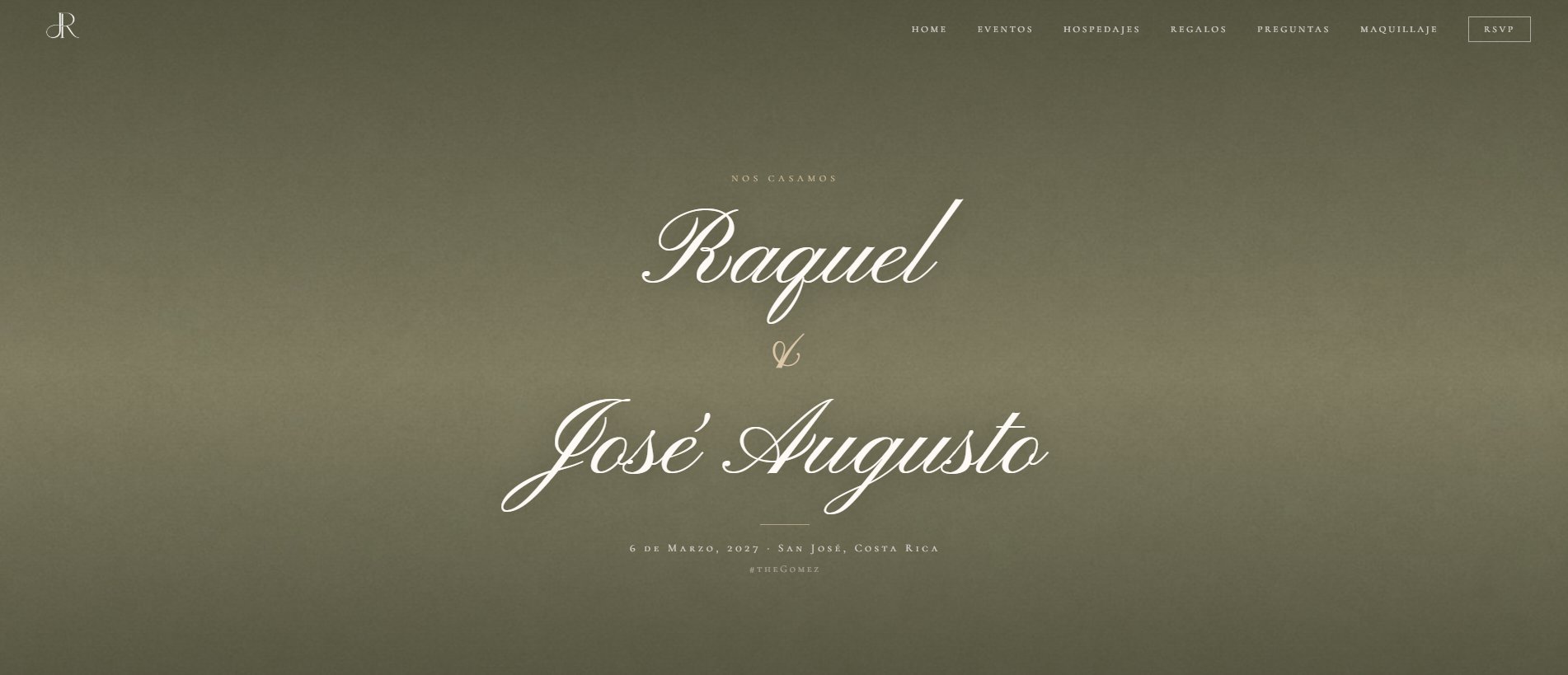 RSVP Wedding Website